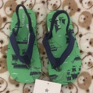 🌸Toddler Boys Sling Back Flip Flops
